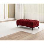 Repose-pieds Laviva I Velours - Velours Ravi: Bordeaux - Largeur : 120 cm