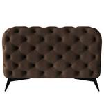 Fauteuil Laviva I Microfibre - Microfibre Priya: Marron foncé