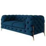 Sofa Laviva II (2-Sitzer) Samt - Samt Ravi: Marineblau