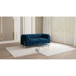 Sofa Laviva II (2-Sitzer) Samt - Samt Ravi: Marineblau