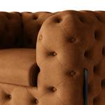 Fauteuil Laviva II Microfibre - Microfibre Priya: Cognac