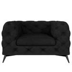 Fauteuil Laviva I Velours - Velours Ravi: Noir