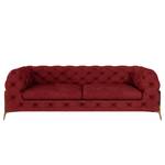 Sofa Laviva II (2,5-Sitzer) Samt - Samt Ravi: Bordeaux