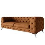 Sofa Laviva I (2,5-Sitzer) Microfaser - Microfaser Priya: Cognac