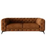 Sofa Laviva I (2,5-Sitzer) Microfaser - Microfaser Priya: Cognac