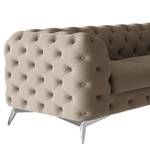 Ecksofa Laviva VI Microfaser - Microfaser Enza: Cappuccino - 323 x 200 cm