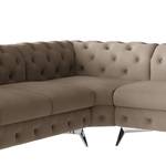 Ecksofa Laviva VI Microfaser - Microfaser Enza: Cappuccino - 323 x 200 cm