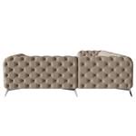 Ecksofa Laviva III Microfaser - Microfaser Enza: Cappuccino - 262 x 262 cm