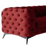 Ecksofa Laviva VI Samt - Samt Ravi: Bordeaux - 323 x 200 cm