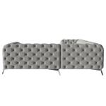 Ecksofa Laviva IV Microfaser - Microfaser Enza: Grau - 262 x 262 cm - Gleichschenklig