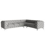 Canapé d’angle Laviva VI Microfibre - Microfibre Enza: Gris - 323 x 262 cm