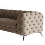 Ecksofa Laviva VI Microfaser - Microfaser Enza: Cappuccino - 323 x 262 cm