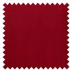 Hoekbank Laviva VI fluweel - Velours Ravi: Rood - 323 x 262 cm