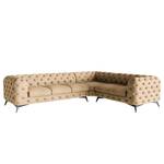 Ecksofa Laviva VI Microfaser - Microfaser Priya: Beige - 323 x 262 cm