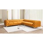 Ecksofa Laviva III Microfaser - Microfaser Enza: Safran - 323 x 323 cm