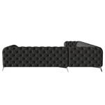 Ecksofa Laviva IV Microfaser - Microfaser Enza: Anthrazit - 323 x 323 cm - Gleichschenklig