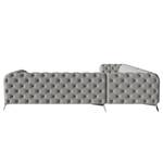 Canapé d’angle Laviva IV Microfibre - Microfibre Enza: Gris - 323 x 323 cm - Isocèles