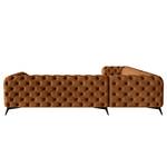 Canapé d’angle Laviva III Microfibre - Microfibre Priya: Cognac - 323 x 323 cm