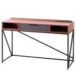 Bureau Del Walnoothouten look/zwart