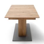 Table Dixiana Chêne sauvage - Largeur : 180 cm - Gris