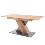 Eettafel Covina (met uitschuiffunctie) - Kernbeuken - Breedte: 180 cm - Grijs