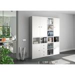 Armoire de bureau Emporio II Blanc brillant