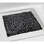 Tapis de douche antidérapant Paradise Matière plastique - Noir