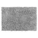 Tappetino da bagno Chenille Poliestere / Cloruro di polivinile - Color grigio chiaro