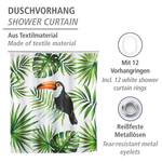 Tenda da doccia Tucan Poliestere - Multicolore