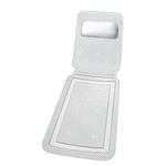 Tapis de baignoire antidérapant Confort Matière plastique - Blanc