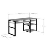 Bureau Embu Imitation noyer / Noir