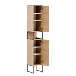 Hoge kast Limone Lichte eikenhouten look - Breedte: 30 cm