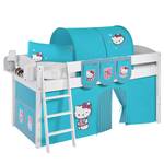 Lit mezzanine Ida Hello Kitty Turquoise - Avec échelle