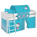 Lit mezzanine Ida Hello Kitty Turquoise - Avec échelle