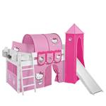 Hoogslaper Ida Hello Kitty Roze - Met glijbaan en toren - Met ladder