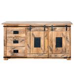 Sideboard Hayes Mango massiv / Eisen - Mango / Schwarz