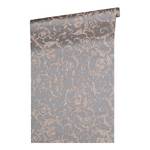 Papier peint Versace Baroc Butterfly II Intissé - Marron / Gris