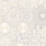 Fotomurale Versace le stelle del mare Tessuto non tessuto - Silver White