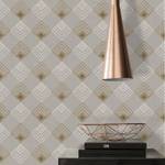 Vliestapete Paola Vlies - Grau / Beige