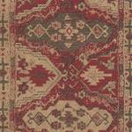 Vliestapete Said Orientalischer Teppich Vlies - Rot / Beige