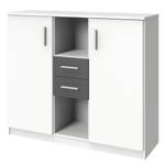 Highboard Rocco II Wit - Plaatmateriaal - 122 x 105 x 41 cm