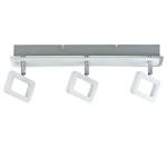 LED-plafondlamp Dullin aluminium - 3 lichtbronnen