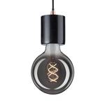 Hanglamp Nordin marmer - 1 lichtbron - Zwart