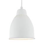 Hanglamp Hilla I aluminium - 1 lichtbron - Wit