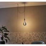 Hanglamp Eldar IV aluminium/textielmix - 1 lichtbron