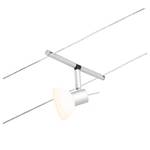 Plafondlamp Sheelia polycarbonaat/aluminium - 5 lichtbronnen