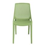 Set di 2 sedie da giardino VACARIA Polietilene - Verde