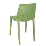 Chaises empilables Vacaria - Lot de 2 Polyéthylène - Vert