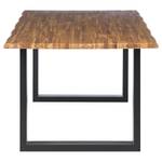 Massiver Baumkanten-Tisch Saela Breite: 210 cm