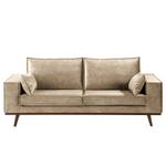 Sofa Jurga (2-Sitzer) Samt - Samt Tomi: Creme